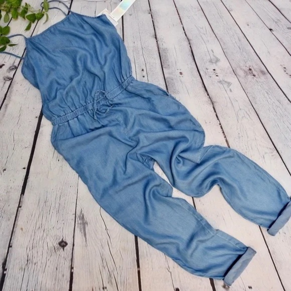 Ci Sono Women's Jumpsuit Chambray